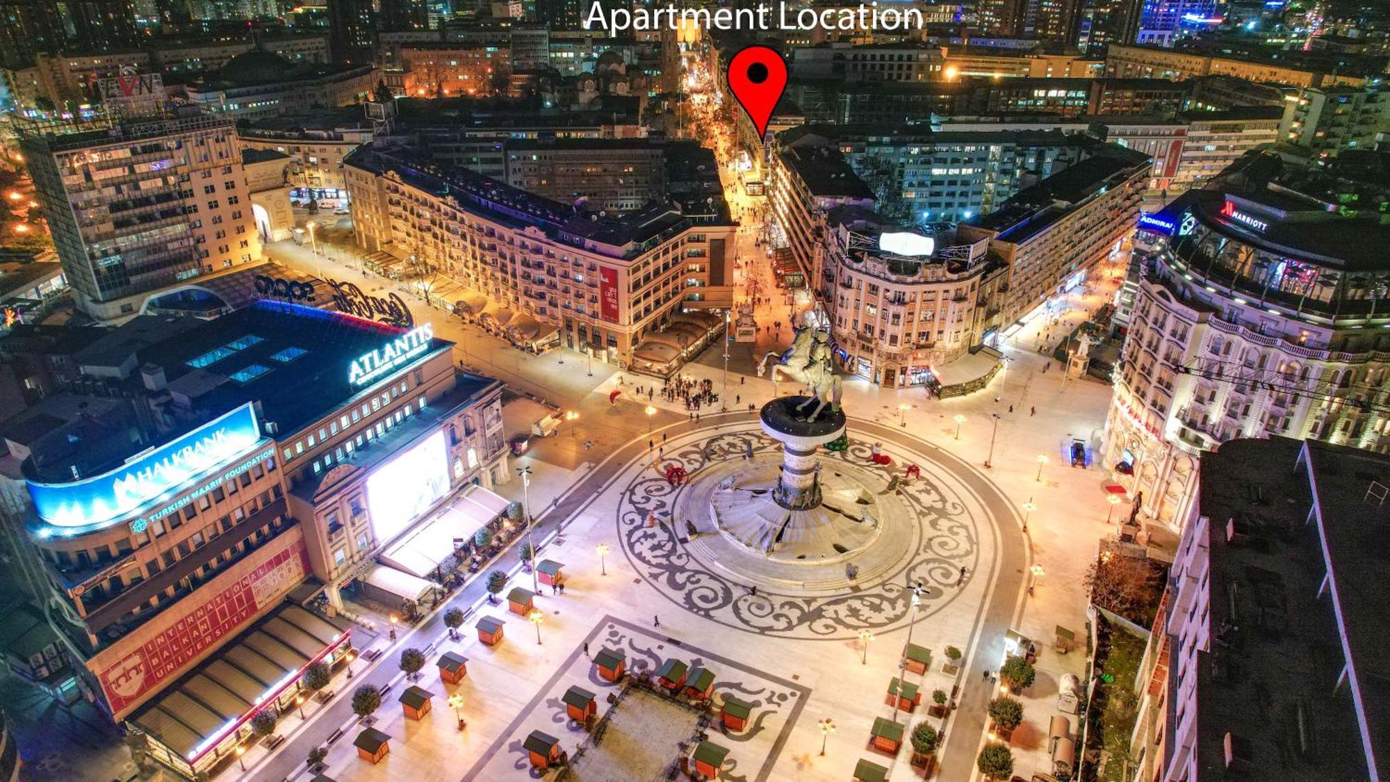 Apartment Skopje Square Luaran gambar