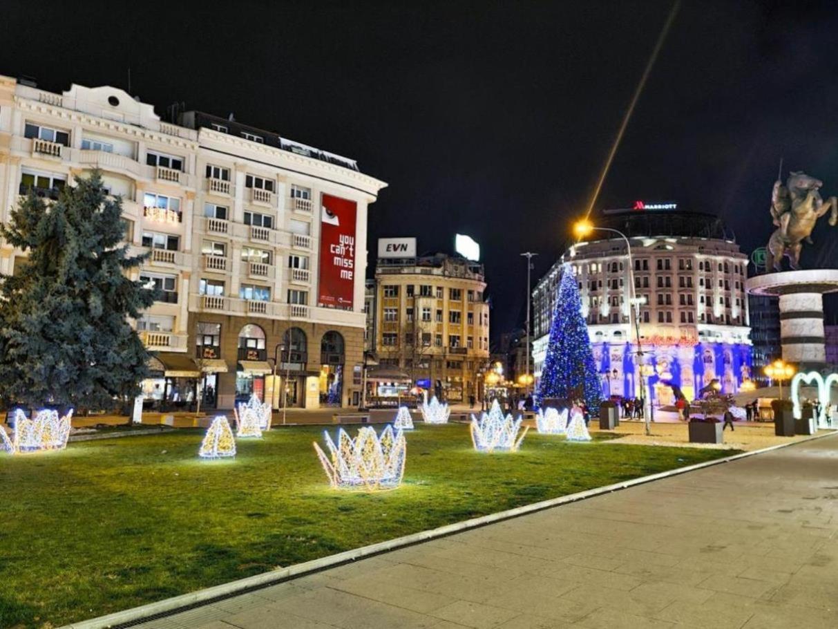 Apartment Skopje Square Luaran gambar
