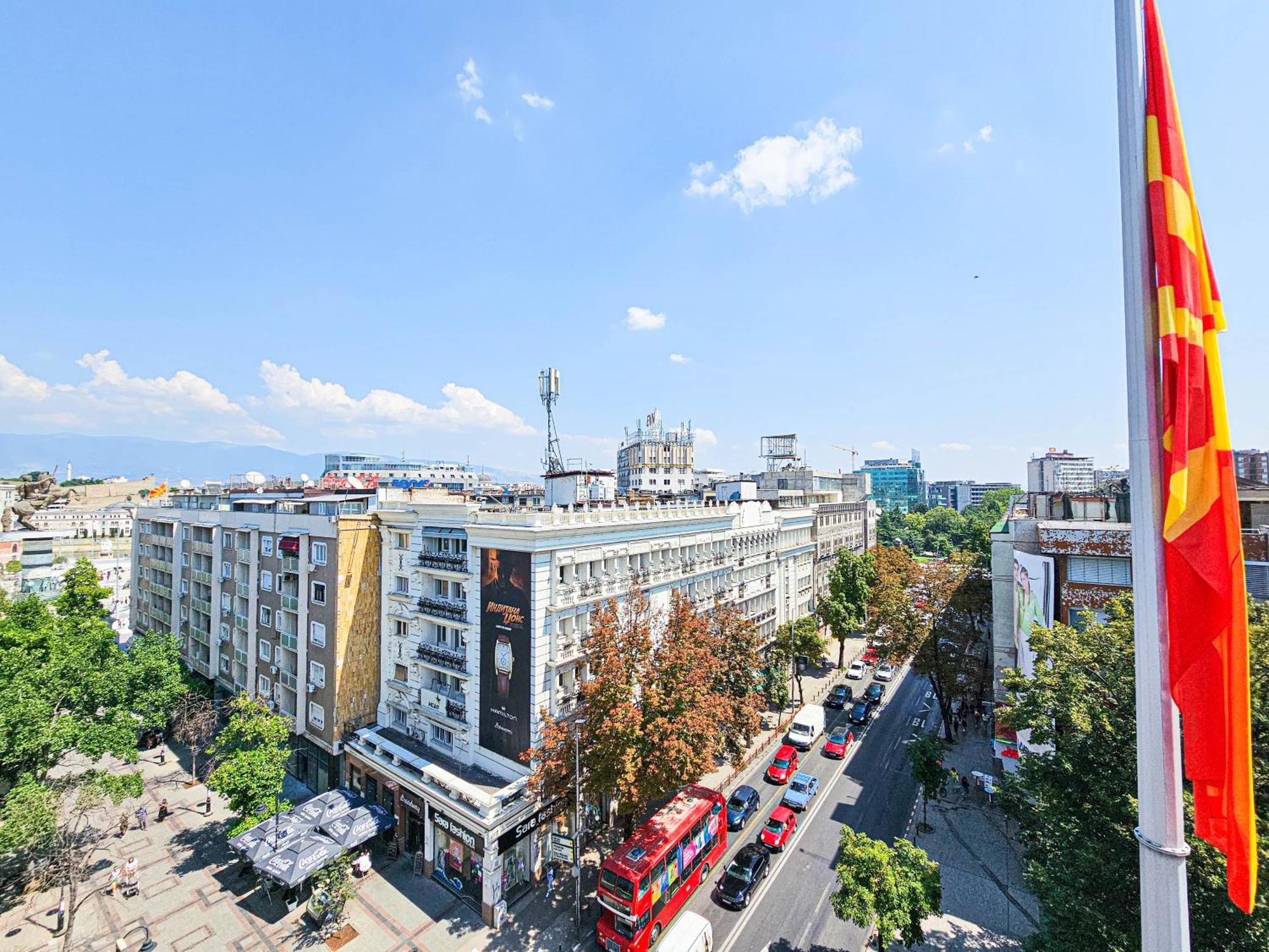 Apartment Skopje Square Luaran gambar