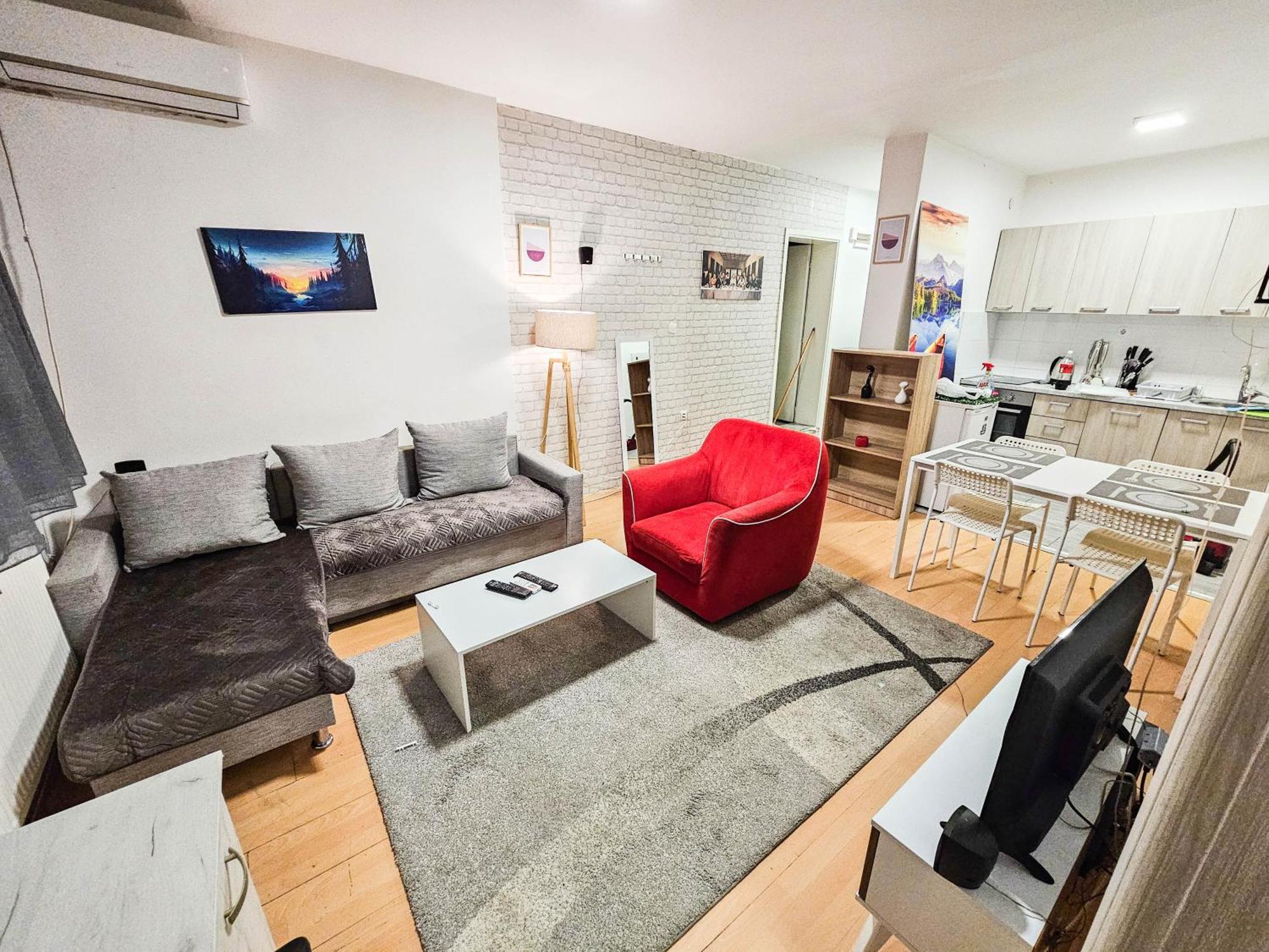 Apartment Skopje Square Luaran gambar